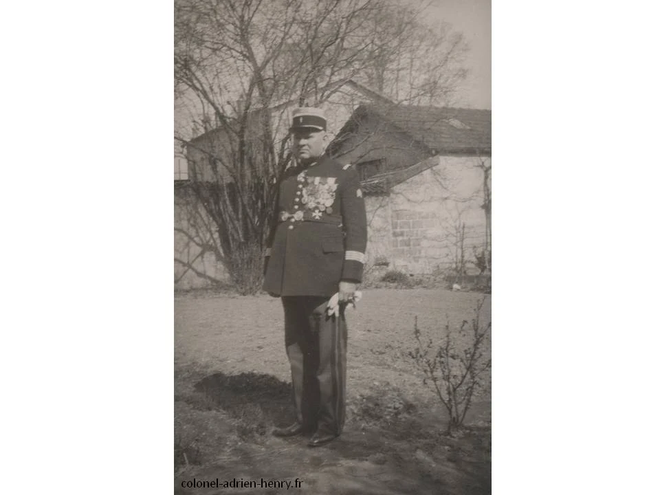 À Commercy, dans le jardin de sa maison