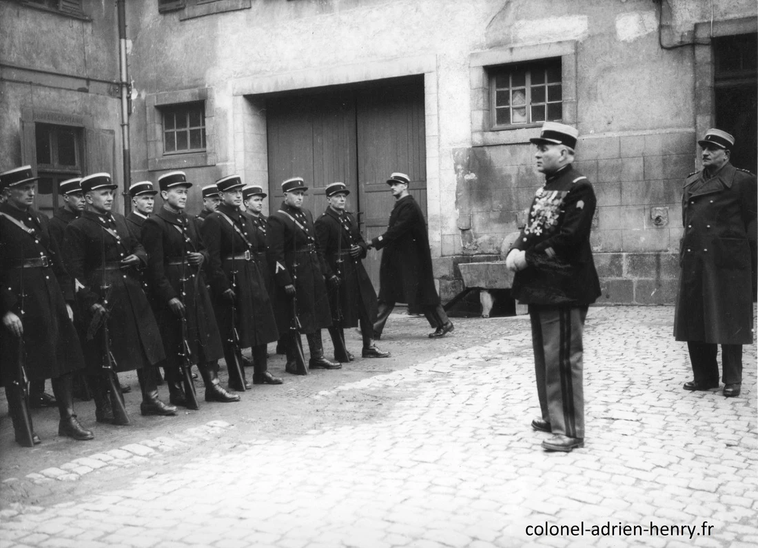 Départ de la gendarmerie après 35 ans de service
