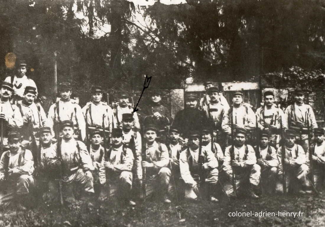 8e Compagnie du 69e RI en 1909